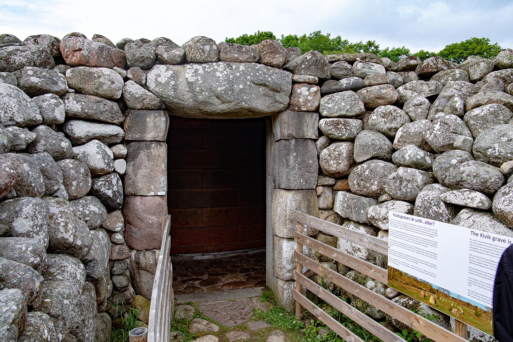 Eingang Königsgrab Kivik