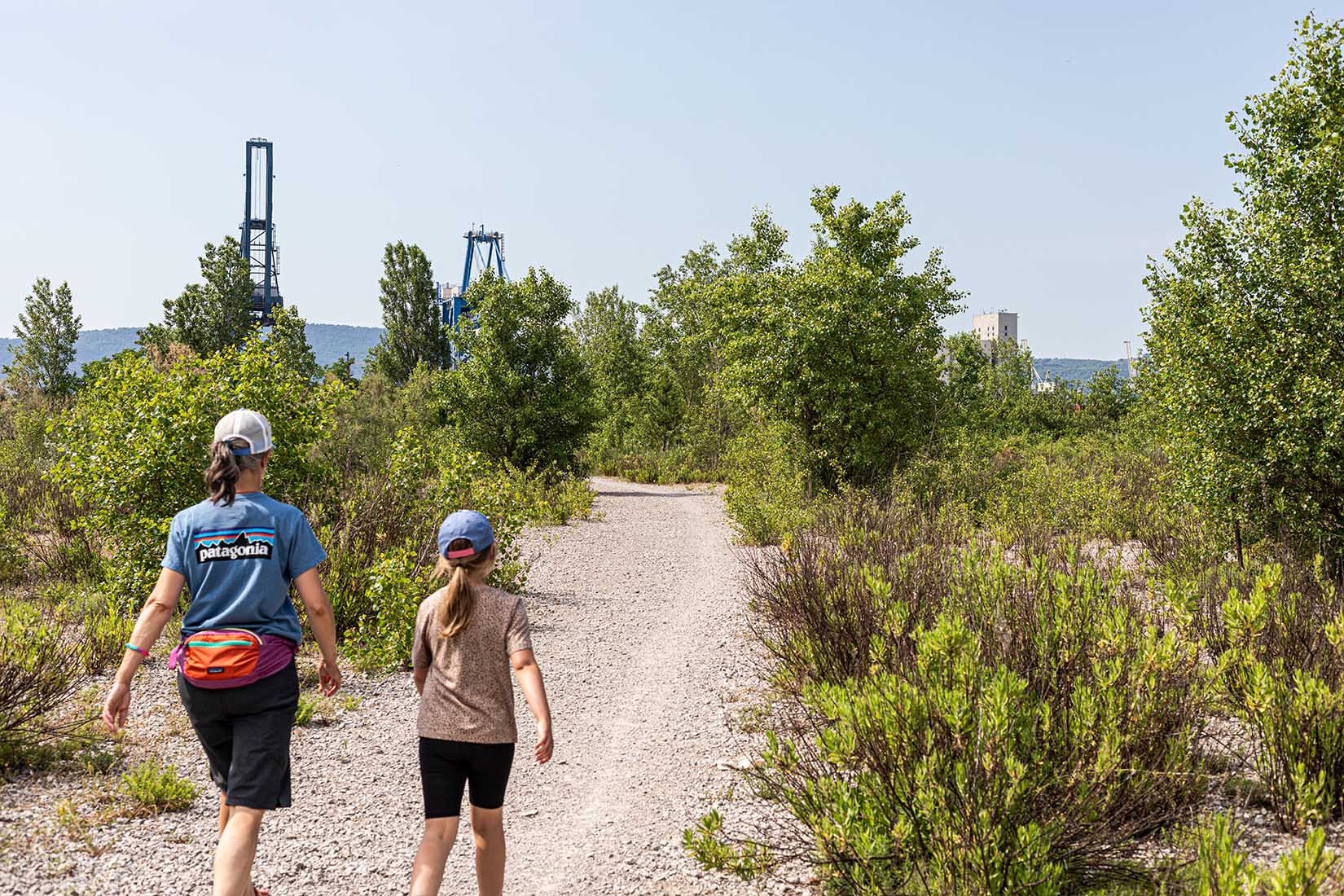 Auf dem Weg zum Muschelfriedhof