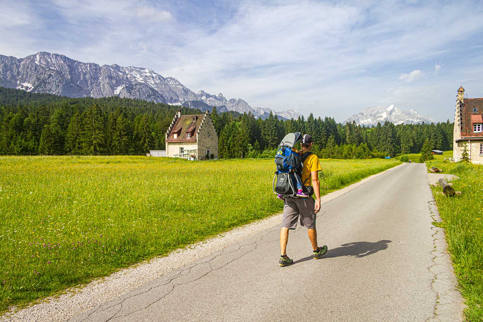 Auf dem Weg zur Elmauer Alm