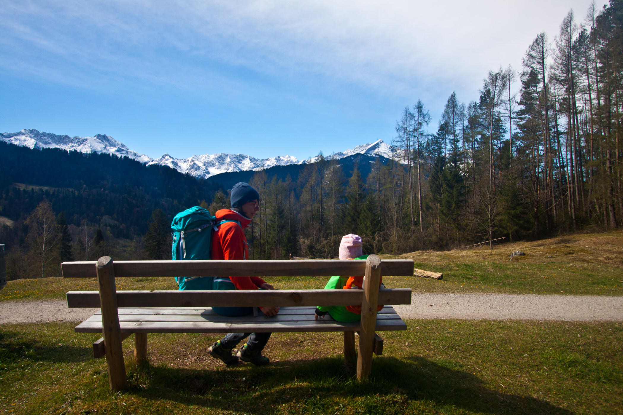 Ausblick Wetterstein