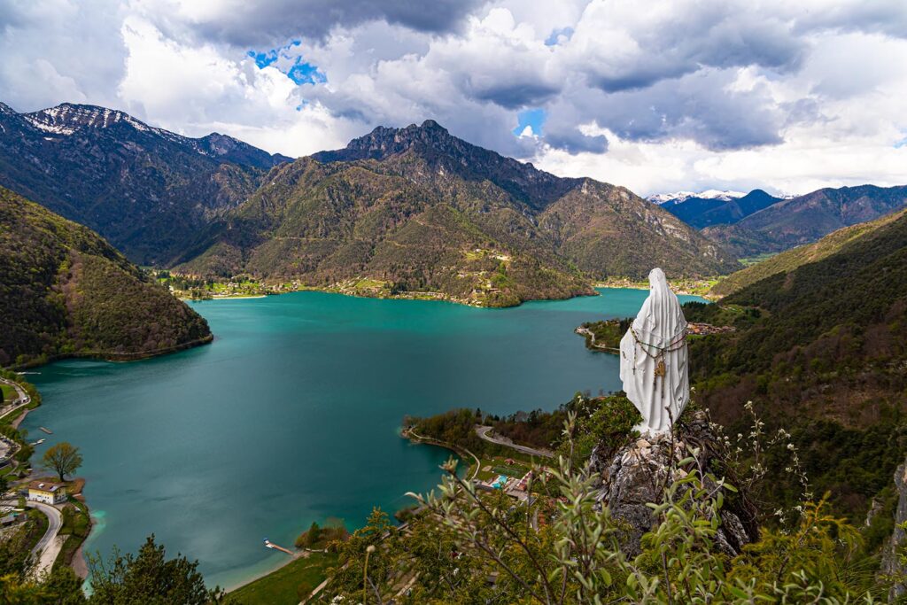 Blick auf den Ledro von der Madonnina di Besta