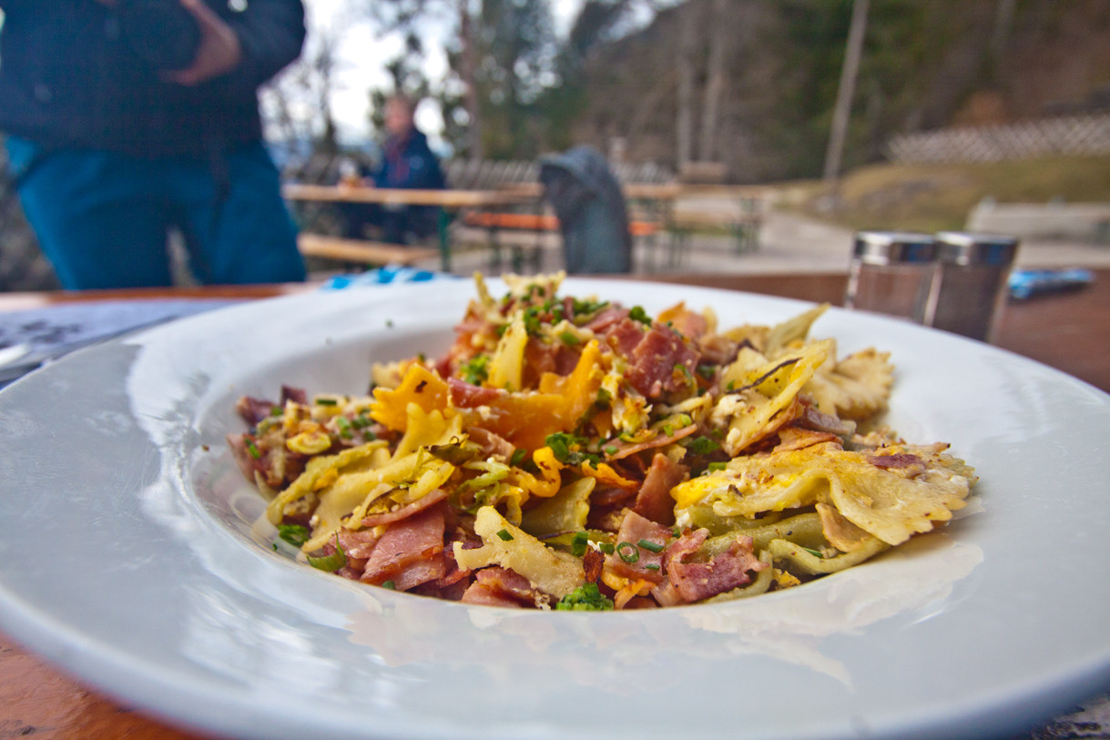 Essen auf der Martinshütte