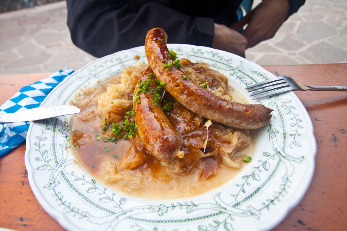 Essen auf der Martinshütte