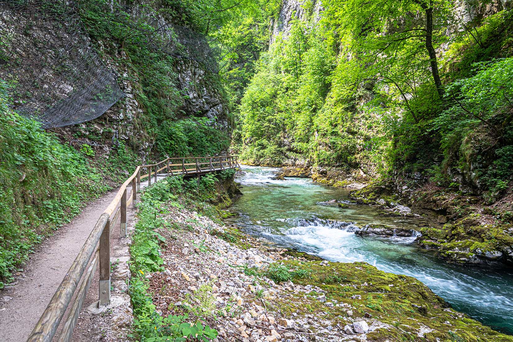 Steig Vintgar Klamm