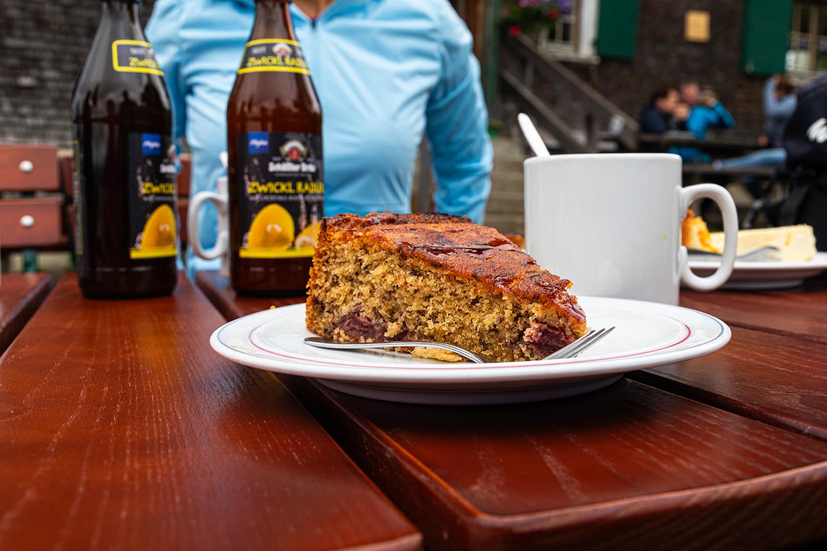 Kuchen auf der Siedelalpe