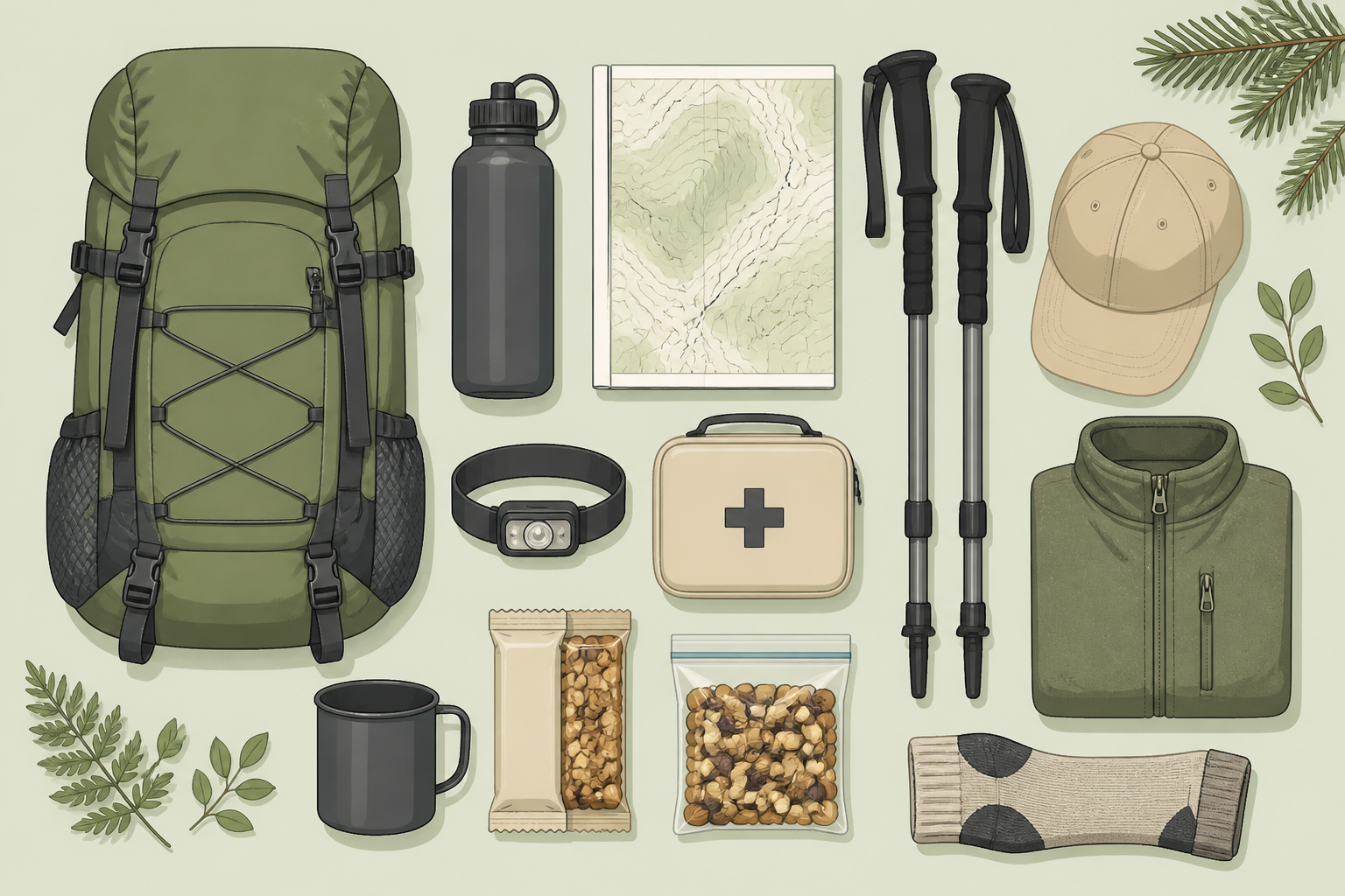 Packliste Übersicht