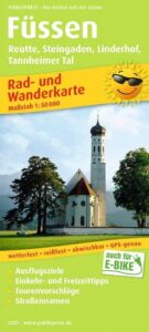 Rad-Wanderkarte Füssen